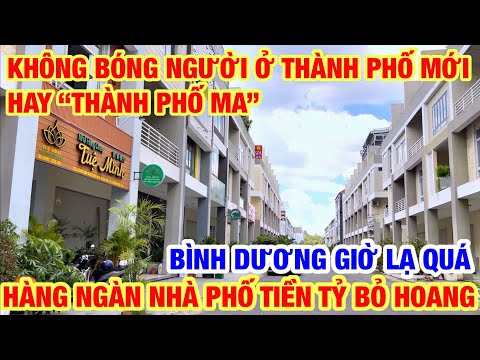 KHÔNG BÓNG NGƯỜI TỪ THÀNH PHỐ MỚI BIẾN THÀNH THÀNH PHỐ MA HÀNG NGÀN NHÀ BỎ HOANG