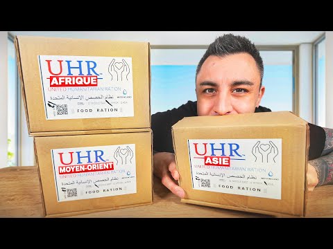 Ration humanitaire d'Afrique VS Moyen Orient VS Asie !