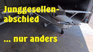 Junggesellenabschied - Rundflug mit der Cessna C172