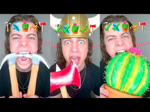 Luke Did That Food Challenge | Asmr & Mukbang New Compilation