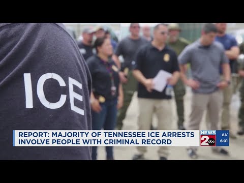 YouTube video thumbnail: Report: Majority of Tennessee ICE Arrests Involve People With Criminal Record