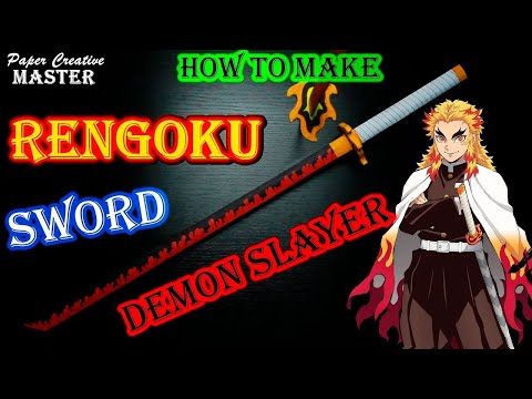 How to Make a Demon Slayer Kyojuro Rengoku Sword