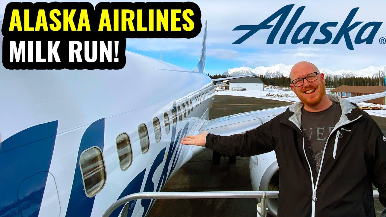 6 HOURS ON A 737! Flying the Alaska Milk Run!