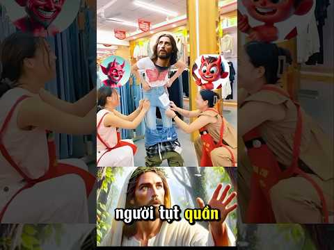 Sao Lại Tụt Quần Chúa Jesus Vậy #satan #jesus #funny #devil #xuhuong #shorts