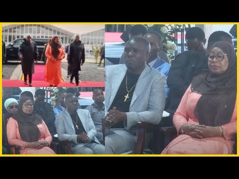 TAZAMA: RAIS SAMIA ALIVYOINGIA KWENYE KANISA JIPYA LA ASKOFU MWAMPOSA KAWE...