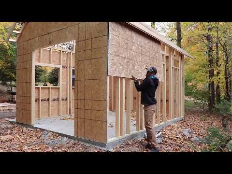 Man Builds $17,000 DIY Tiny House-Style Shed in His Backyard | Start to Finish by @ShopNation
