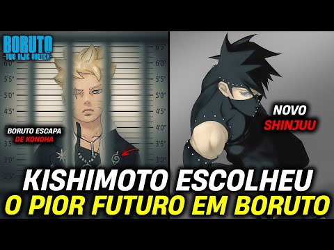 BORUTO FOGE DE KONOHA E LUTA CONTRA O SHINJUU!- BORUTO VORTEX CAP 14