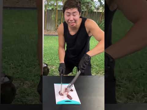 Steak Grilling Race Is INTENSE ft. Guga Foods #shorts