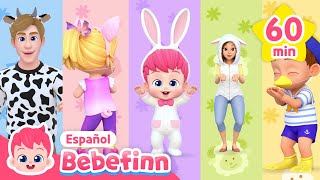 ¿Cómo Bailan los Animales? | Mix de Animales | Canciones Infantiles | Bebefinn en español