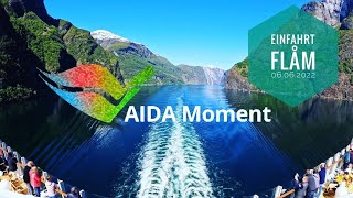 ERSTANLAUF / AIDANOVA AM 06.06.2022 // ZUSAMMENARBEIT MIT PORT OF FLÅM DROHNENAUFNAHMEN