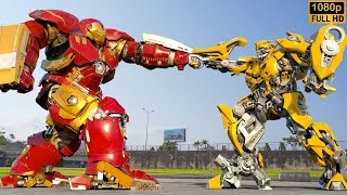 Avengers x Transformers: HulkBuster vs Bumblebee | Paramount Pictures [HD]