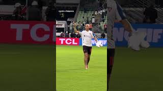 Deyverson reencontra torcida do Palmeiras se emociona e diz que sente saudades