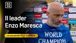 "La chiave della vittoria? Nei primi dieci minuti": le parole di MARESCA dopo la vittoria | DAZN