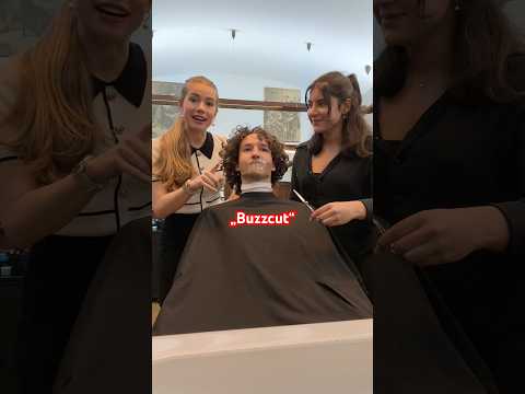 Ich darf mit meinem Freund ALLES beim Friseur machen! 💇🏻 @felix.klingler #frisur #haare