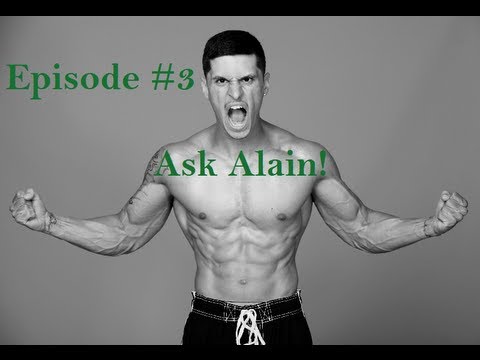 Ask Alain Ep. 3: Best Pre Workout Meal - Sets per Muscle Group - Milk? - Increasing Appetite
