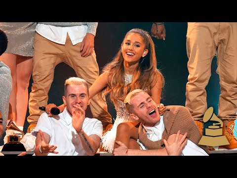 Ariana Grande - Santa Tell Me (Live at A Very GRAMMY Christmas 2014) HD