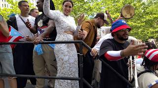 AOC Parade Float Brings the Party to NYC's Puerto Rican Day Parade June 14 2026