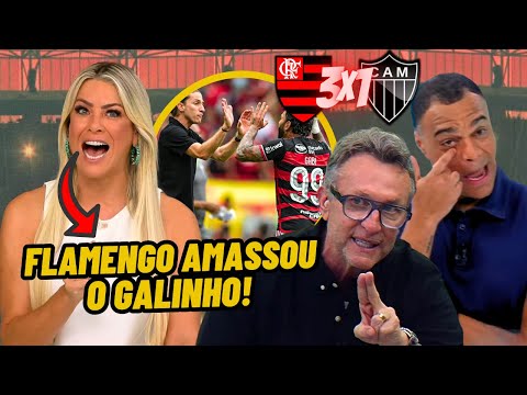 FLAMENGO VENCE o GALO e FAZ NETO e DENILSON SE RENDEREM AO FLA | VAMOS RIR ANTES e DEPOIS FINAL