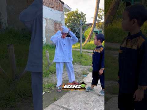 It turns out that the magical power of the little boy is in his hat, Grandong automatically loses