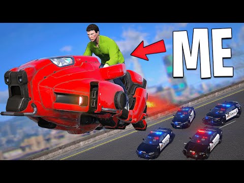 Trolling Cops with CRAZIEST Bikes in GTA 5