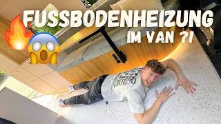 Fußbodenheizung im DIY Campervan - einfacher, als es klingt! 😍