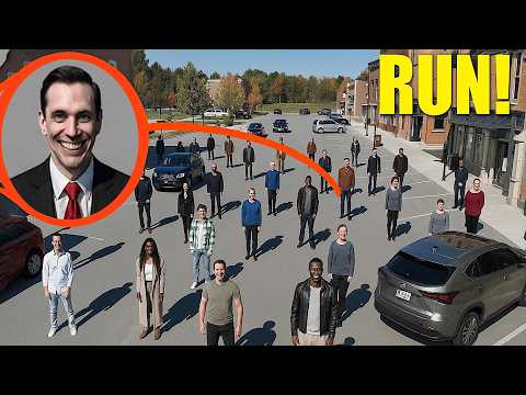 if you ever see him blending into the crowd... you need to RUN as fast as possible (Danger)