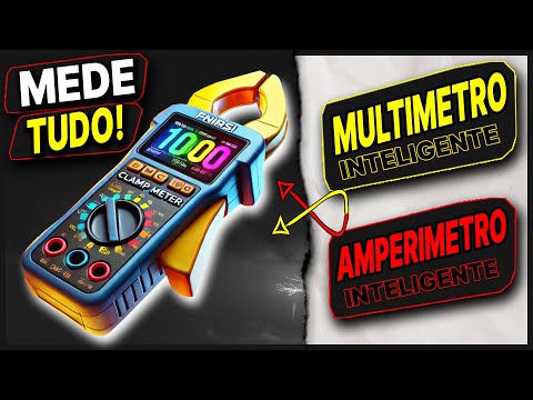 FNIRSI DMC-100: O Alicate Amperímetro Mais Completo e Inovador do Mercado!