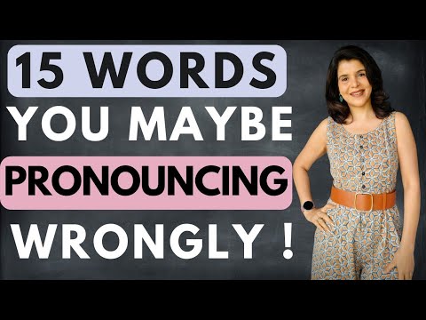 15 Commonly Mispronounced Words In English | Learn To Pronounce Correctly | ChetChat Pronunciation