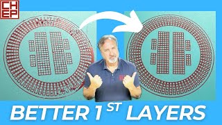 Fix First Layer Issues on Bambulab A1 and A1 Mini - Round Breadboard Example