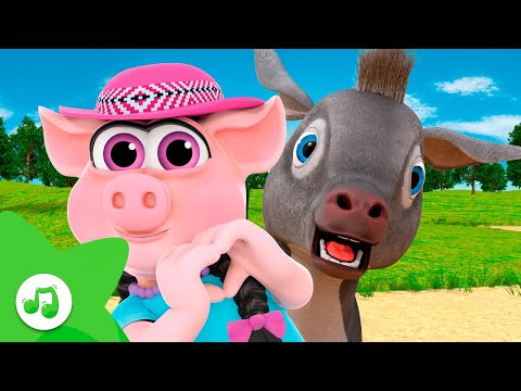 There Was a Donkey 🫏 Nursery Rhymes & Kids Songs | Zenon the Farmer