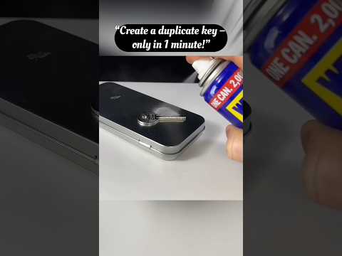 “1 Minute Me Duplicate Chabi Banao – Super Glue Hack!” 🤫 | #DIYKey #lifehacks #shorts