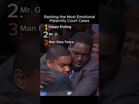 Ranking the Most Emotional Paternity Court Cases 😢💔