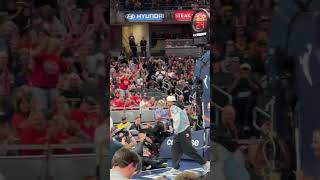 Tyrese Haliburton with the Assist at Tonight's Indiana Fever Game 😂😂