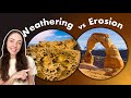 Weathering and Erosion Concepts
