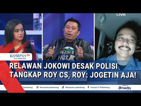 SENGIT! Debat Roy Suryo & Mardiansyah Semar soal Relawan Jokowi Desak Polisi Tetapkan Roy Tersangka