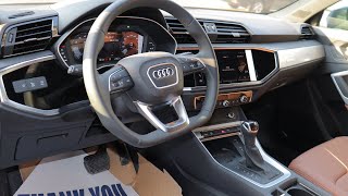 اودي كيو 3 2025 سبورت باك لون رمادي فرش جملي Audi Q3 Sportback S-Line