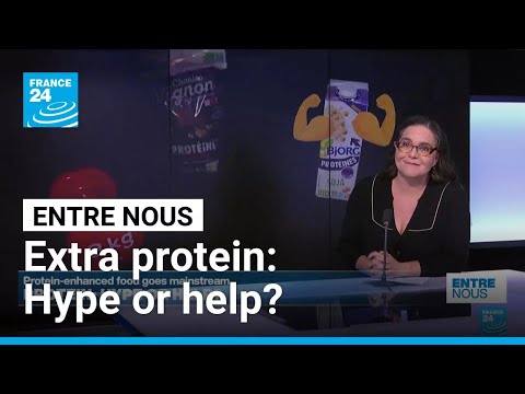 YouTube video thumbnail:  Hype or Help? Protein-Enhanced Food Goes Mainstream