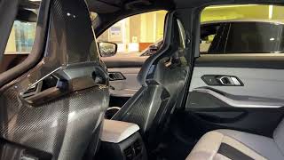 Velvet Blue LCI M3 Competition xDrive with Silverstone Interior