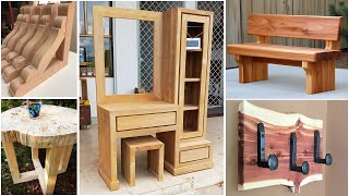 100+ Wooden Furniture Ideas for Home & Garden | DIY & Modern Styles