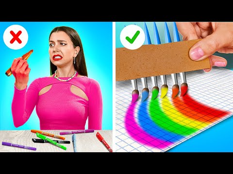 TRUQUES DE DESENHO GENIAIS PARA INICIANTES 🎨 Técnicas Fáceis para Todos por 123 GO SCHOOL