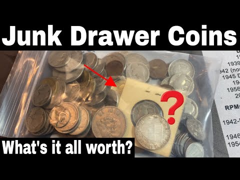 Junk Drawer Coins - Buffalos, Wheaties, Indian Head Pennies and MORE