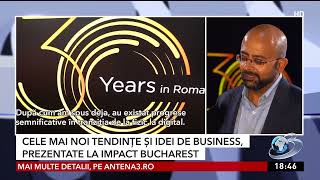 Cele mai noi tendinţe de idei de business, prezentate la Impact Bucharest