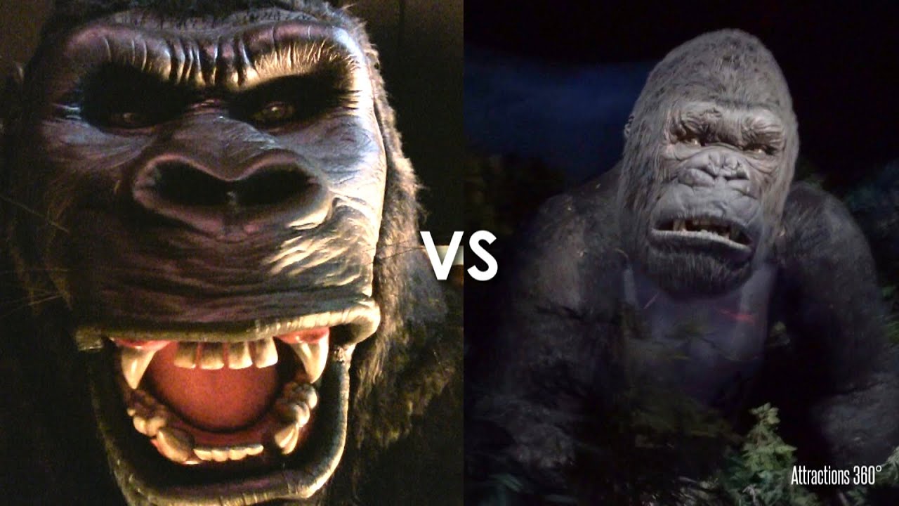 King Kong Animatronics - Universal Studios Hollywood VS Universal Orlando