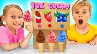 Desafio do Gelado e Melancia para crianças