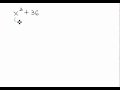 Factoring and Square Roots Concepts