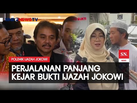 Kasus Ijazah Palsu Jokowi, Polisi Klarifikasi ke Saksi Pelapor dan Terlapor | Sindo Malam | 14/07
