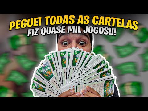 FIZ QUASE MIL JOGOS NA MEGA DA VIRADA E TIVERAM 2 GANHADORES EM BRASÍLIA 😱 SERÁ QUE FUI EU?