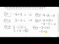 Integer Operations and Number Line Concepts