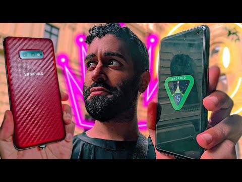 ✹UM CR1ME? 👺 ANDROID 15 PURO no S10e. COMO FICA? GALAXY S10e - Evolution X