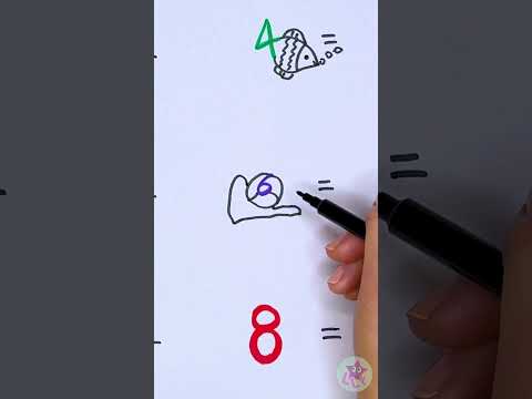 لنحوّل كل الأرقام إلى رسومات حيوانات! 🔢🐟